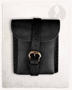 Geralt Belt Bag Large Black - skórzana kaletka