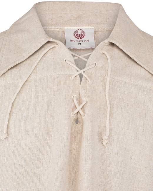 Sawyer shirt linen - Cream - koszula łniana