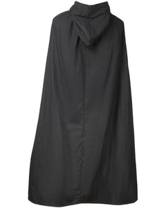 Aaron Cloak Canvas Black - płócienna opończa