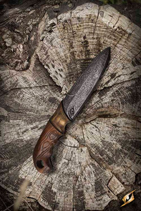 Woodsman Knife & Holder - Left - Epic Black