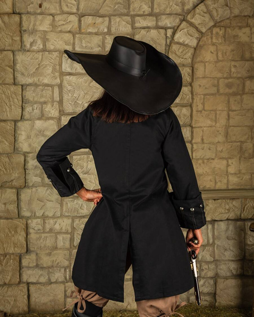 Enigo Frock-Coat Black - surdut