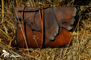 Barbarian Grimoire - skórzana księga/notatnik