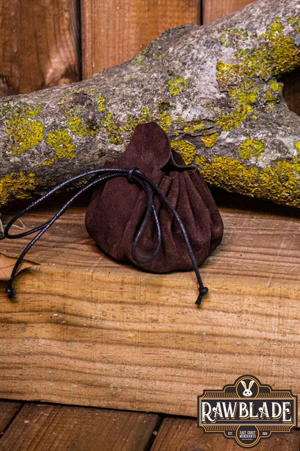 Traveler's Coin Bag - Brown