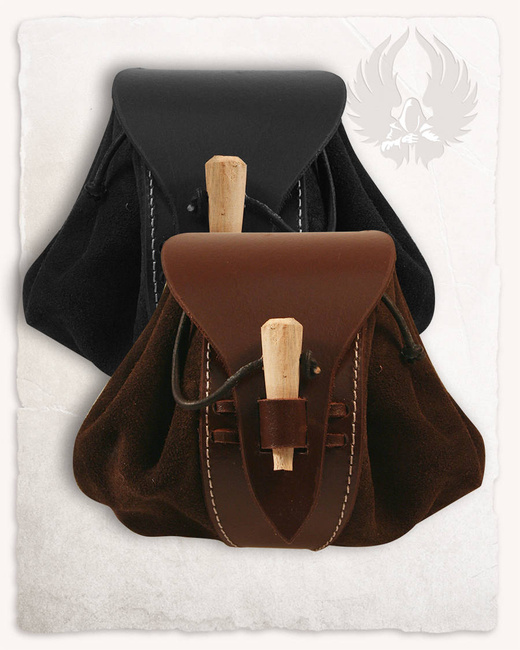 Gideon Beltbag Brown - zamszowa sakwa