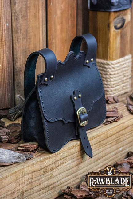 Hakoon Leather Bag - Black