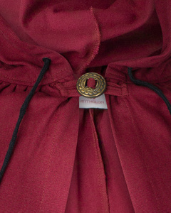 Aaron Cloak Canvas Bordeaux - płócienna opończa