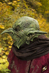 Goblin Overlord - Green / maska lateksowa Goblin