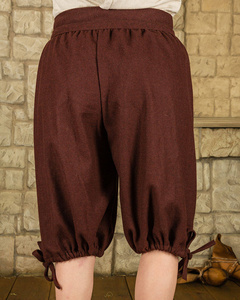 Tilly Trousers Wool Brown - wełniane krótkie spodnie