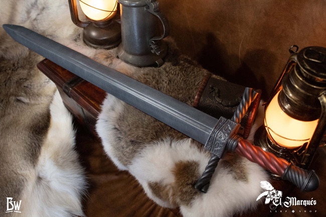 Knight sword 87cm - Blue