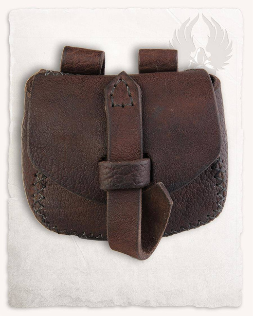 Louis Belt Bag Medium Brown - skórzana kaletka