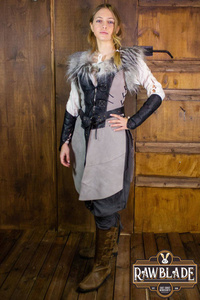 Owl Woman Leather Jerkin