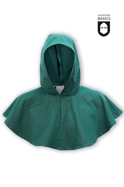 Simple Hood - Green - bawełniany kaptur