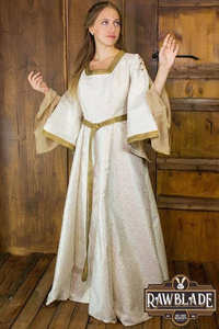 Aquitania Noble Dress - White