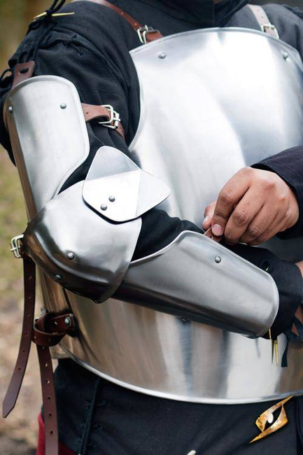 Soldier Complete Armour - Polished Steel