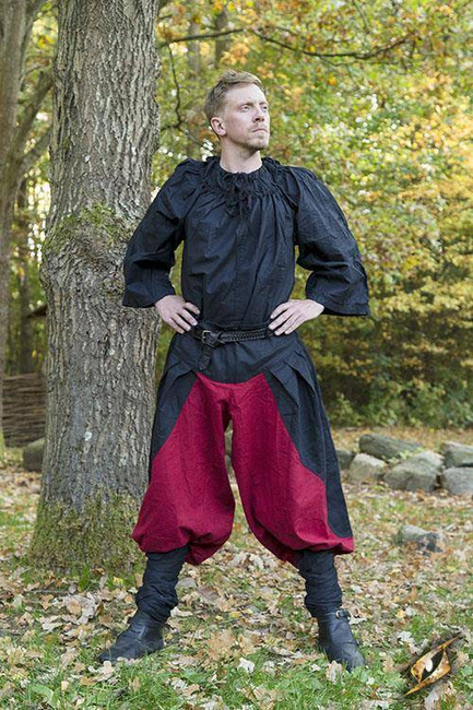 Promocja - Pants Ignis - Junior -Epic Black/Dark Red