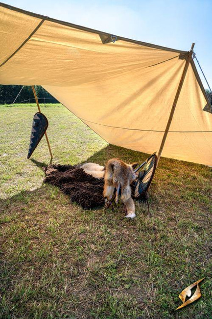 Tarpaulin - Natural - 2x2m