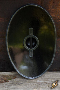 Black Auxillary Shield - 90x60 cm
