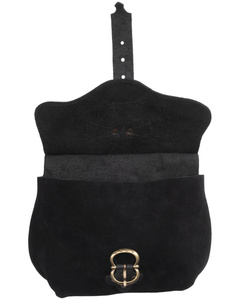 Templario belt bag - Black - skórzana kaletka