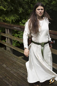 Priestess Dress - White