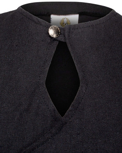 Antaris Dress Canvas - Brown - suknia bawełniana