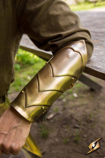 Illumine Bracers - Brass