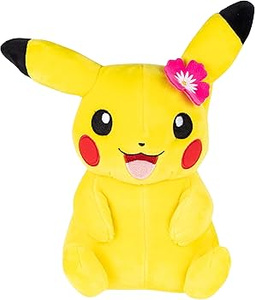 Pokémon Maskotka Plush Pikachu Bow flower 20 cm