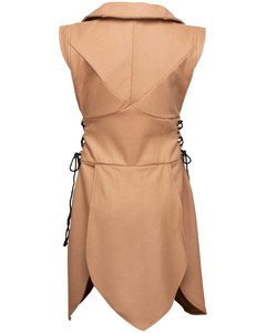 Galatea Tunic Wool - Light Brown - tunika wełniana