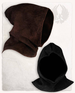 Bron Hood Suede Brown - kaptur zamszowy