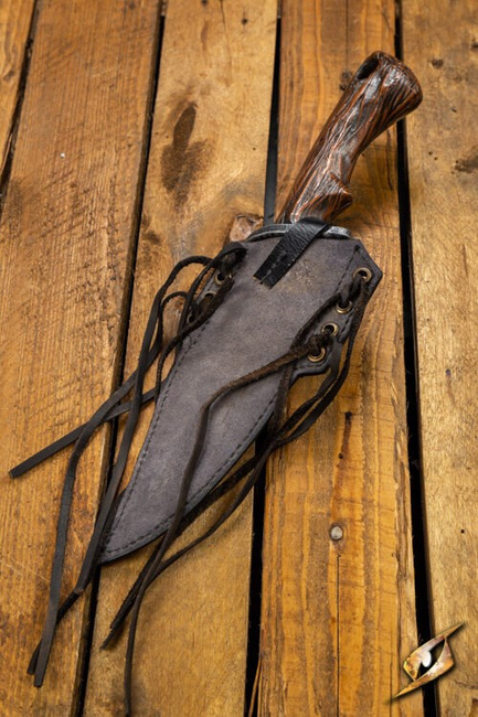 Ranger Knife & Scabbard - Right - Black
