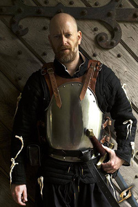 Torso Armour Merc - Polished Steel