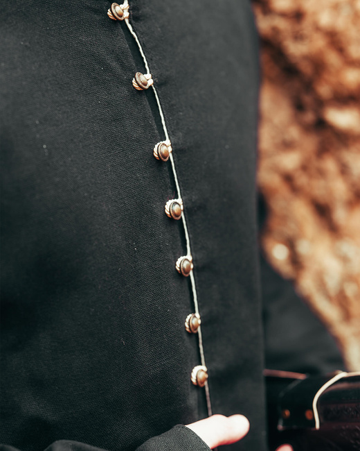 Rafael Tunic Canvas - Black - płócienna tunika