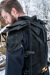 Shadow Shoulder Set Suede - Black