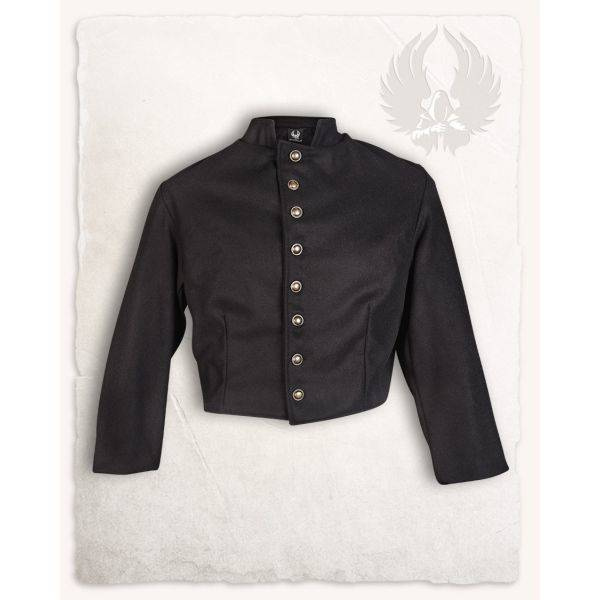 Peary Jacket Wool Black - wełniana kurtka