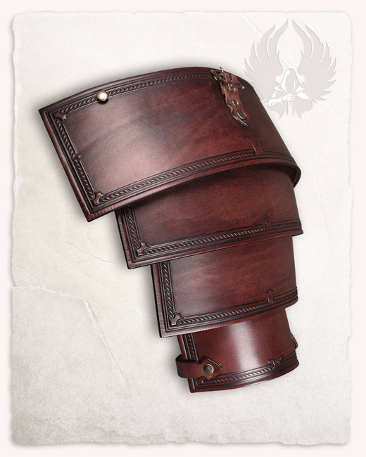Lorica Spaulders - Brown