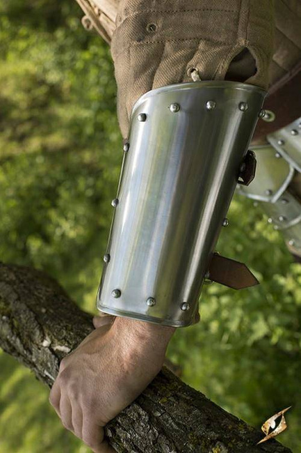 Arm Protection Warrior - Polished Steel