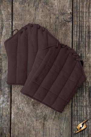 Short Sleeves Gambeson Warrior - Brown