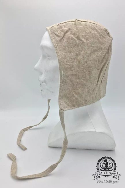 Medieval Cap Adonis - Natural - czepek średniowieczny