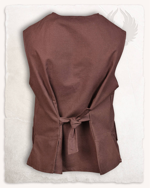 Fletcher Vest Brown - kamizelka płócienna