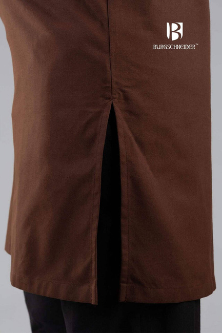 Tunic Ekwin - Brown - bawełniana tunika