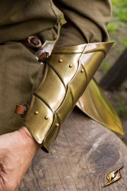 Illumine Bracers - Brass