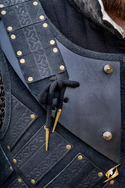 Woodsman Suede Shoulder Set - Black