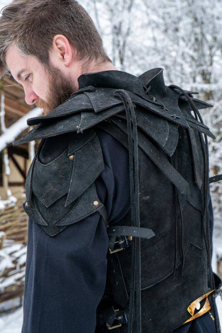 Shadow Shoulder Set Suede - Black