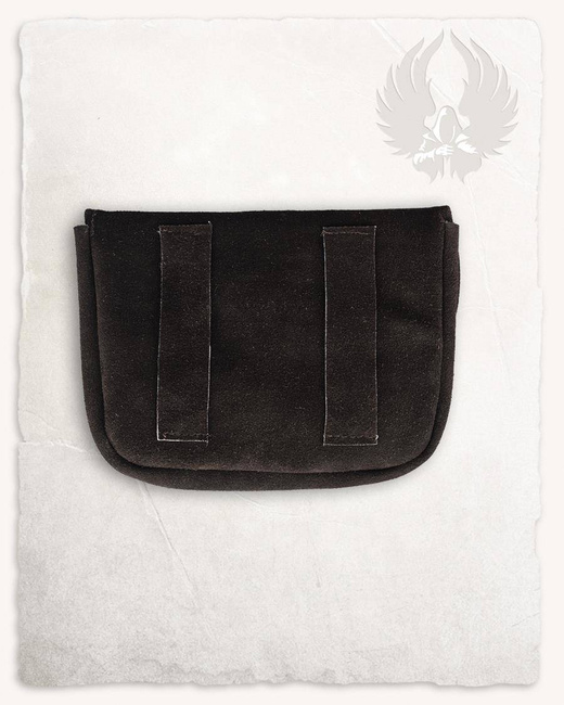 Rickar Belt Bag Big Brown - zamszowa duża kaletka