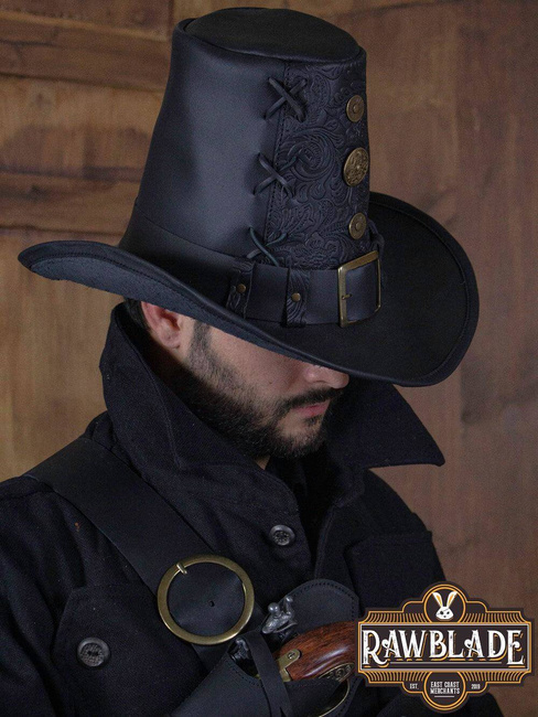 Johann Witch Hunter Hat Deluxe - Black
