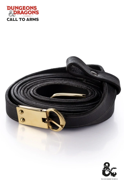 Dungeons & Dragons Double Leather Belt - Black