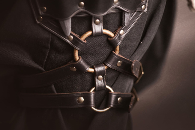 Thigh Holder for Iwashi Kunai - Black