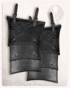 Mantikor Leather Tassets - Black