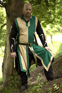 Basic Tabard - Green/Dark Desert Beige