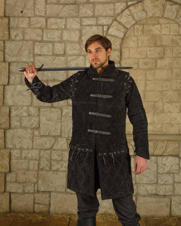 Arthur Gambeson Set Suede black