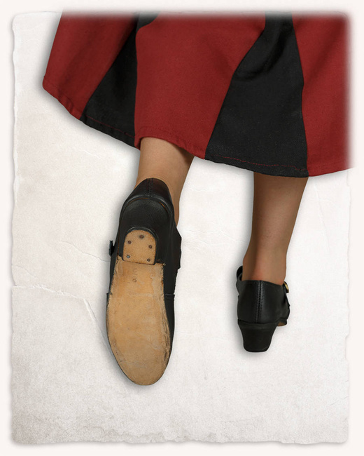 Muriel Shoe Black - skórzane mokasyny